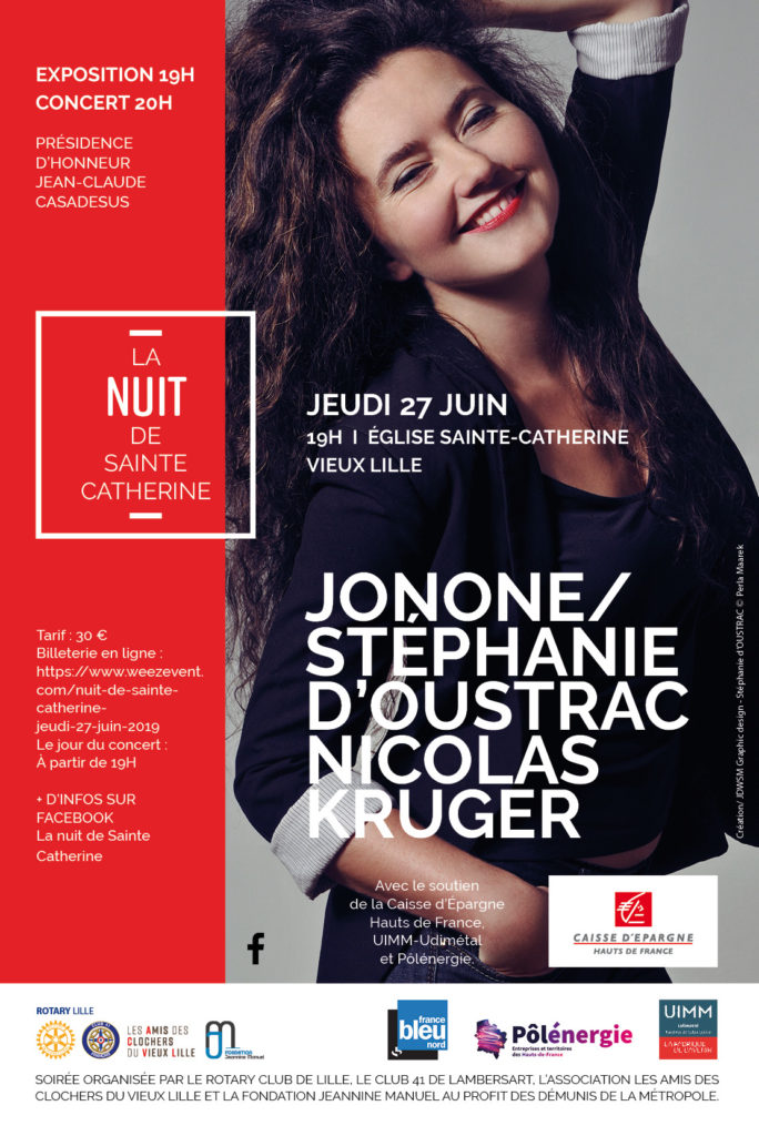 Affiche exposition et concert du 27 juin 2019